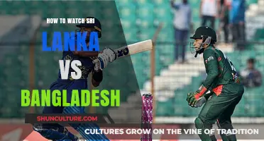 Watch Sri Lanka vs Bangladesh Live: Streaming Guide & Schedule
