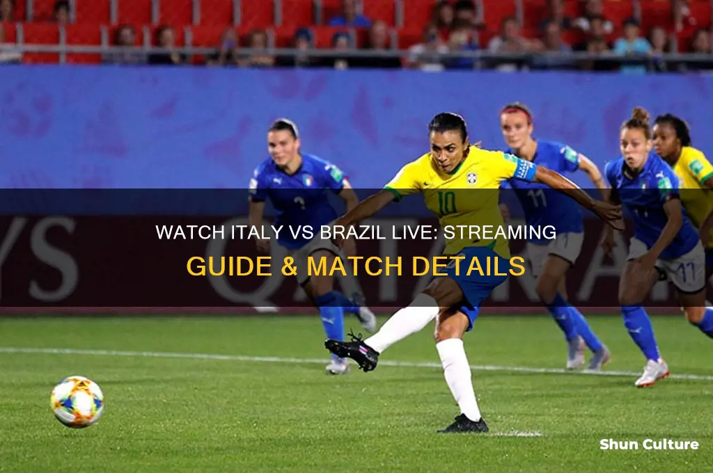 how to wath italy vs brazil live
