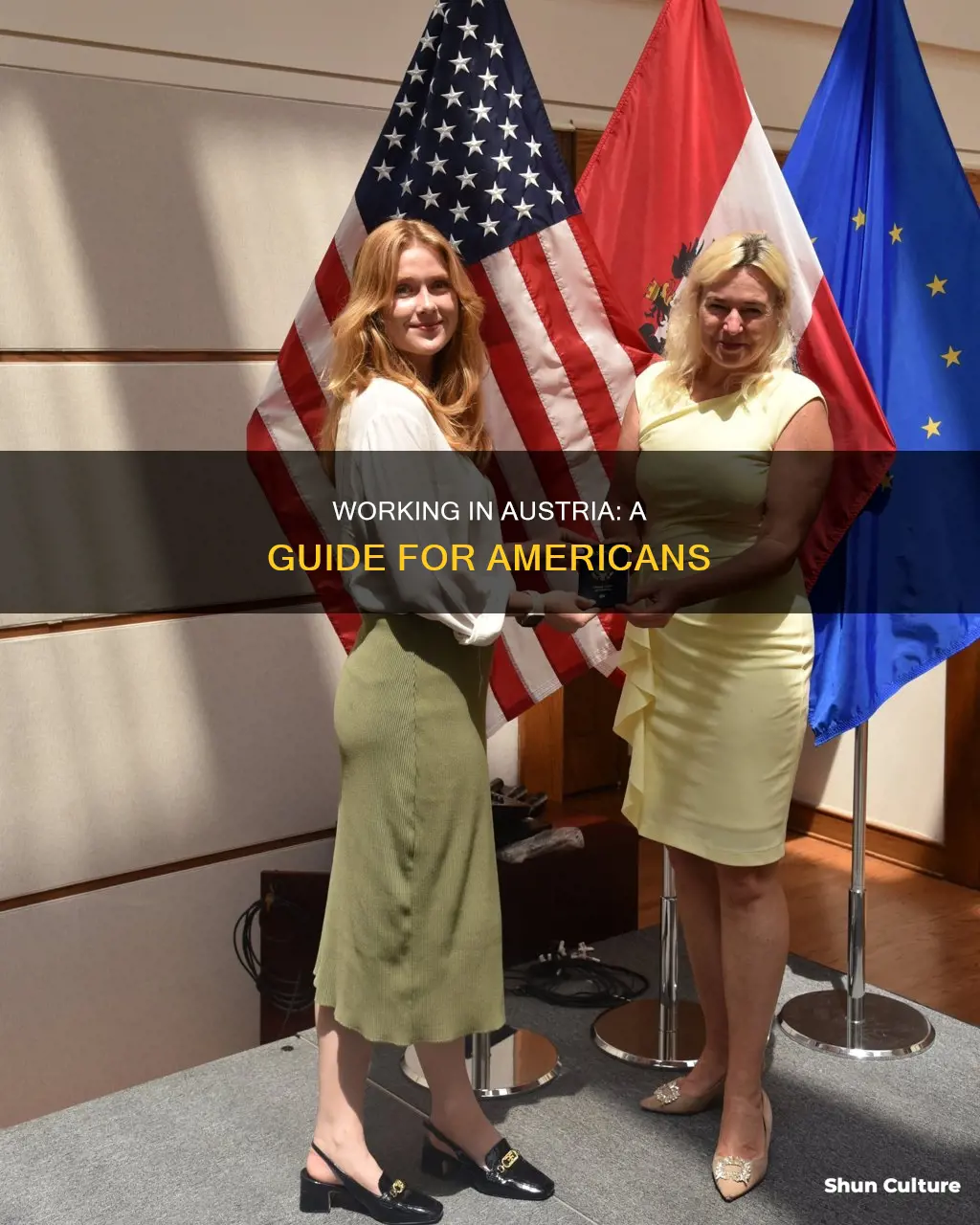 how to work in austria as an american