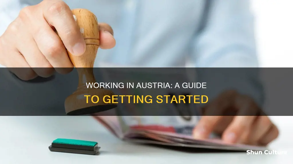 how to work in austria