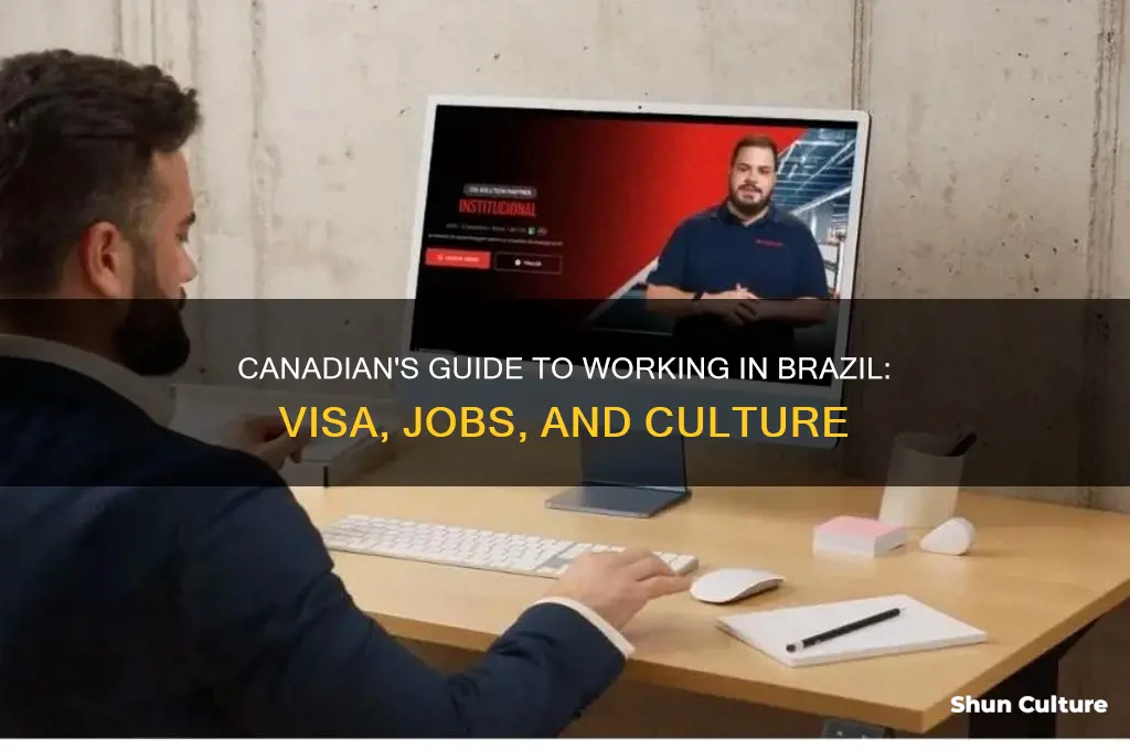 how to work in brazil as a canadian