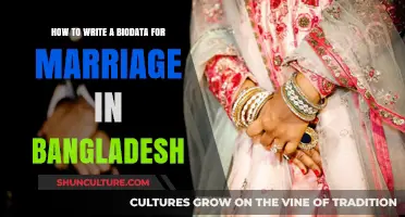 Crafting the Perfect Bangladeshi Marriage Biodata: Tips and Tricks