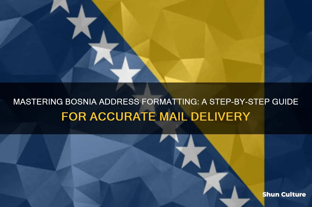 how to write a bosnia address