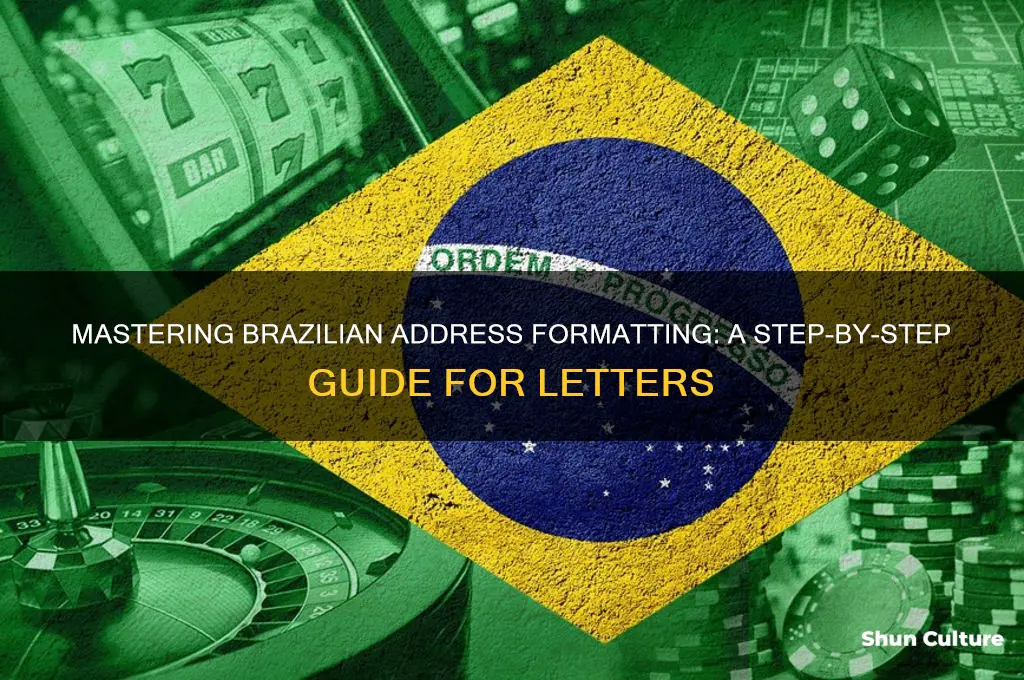how to write a brazil address on a letter