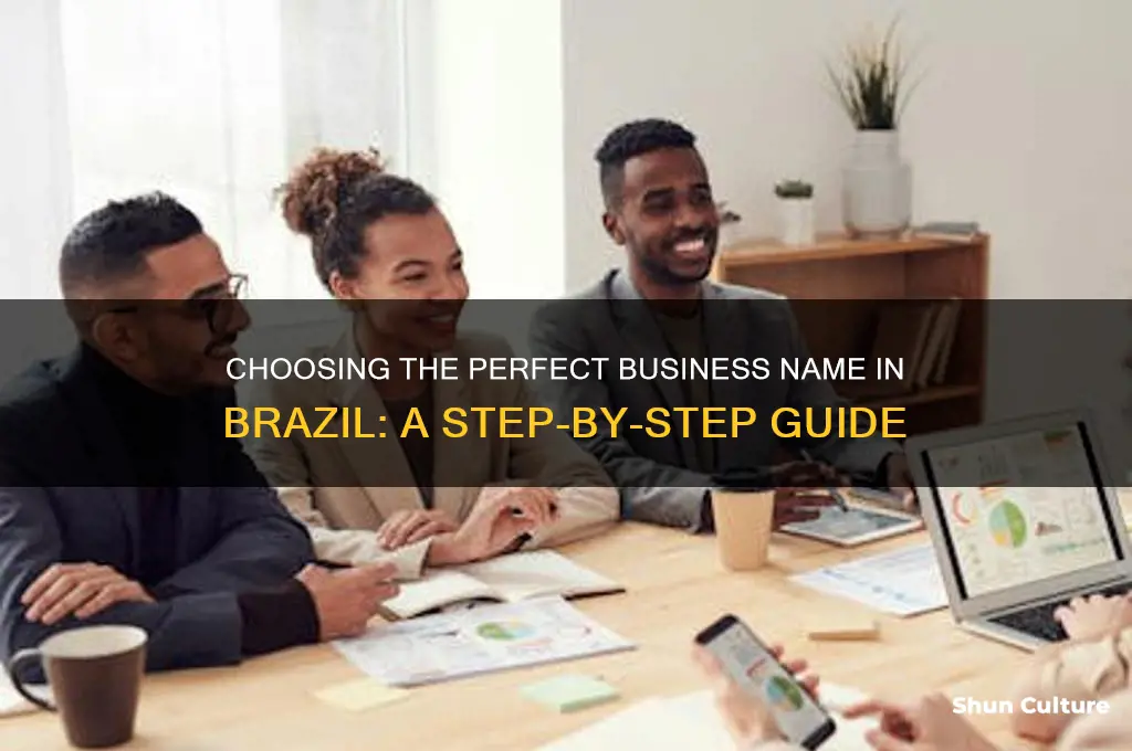 how to write a business name in brazil