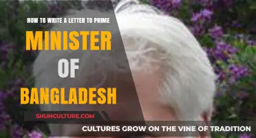 Writing a Formal Letter to Bangladesh's Prime Minister: A Step-by-Step Guide
