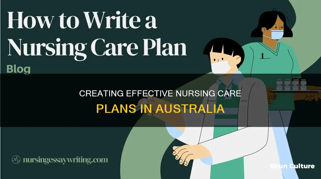 how to write a nursing care plan australia
