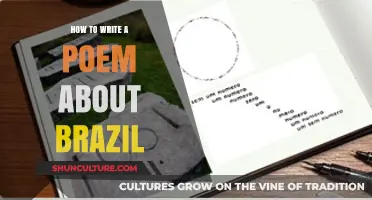 Crafting Verses: A Guide to Writing Poems About Brazil