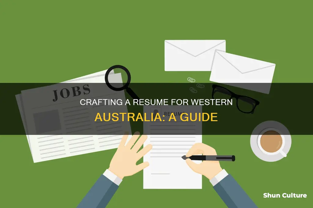 how to write a resume western australia