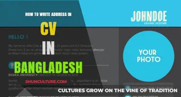 Proper Address Formatting for CVs in Bangladesh: A Comprehensive Guide