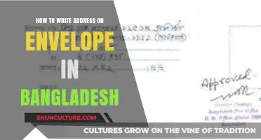 Mastering Envelope Addressing: A Step-by-Step Guide for Bangladesh