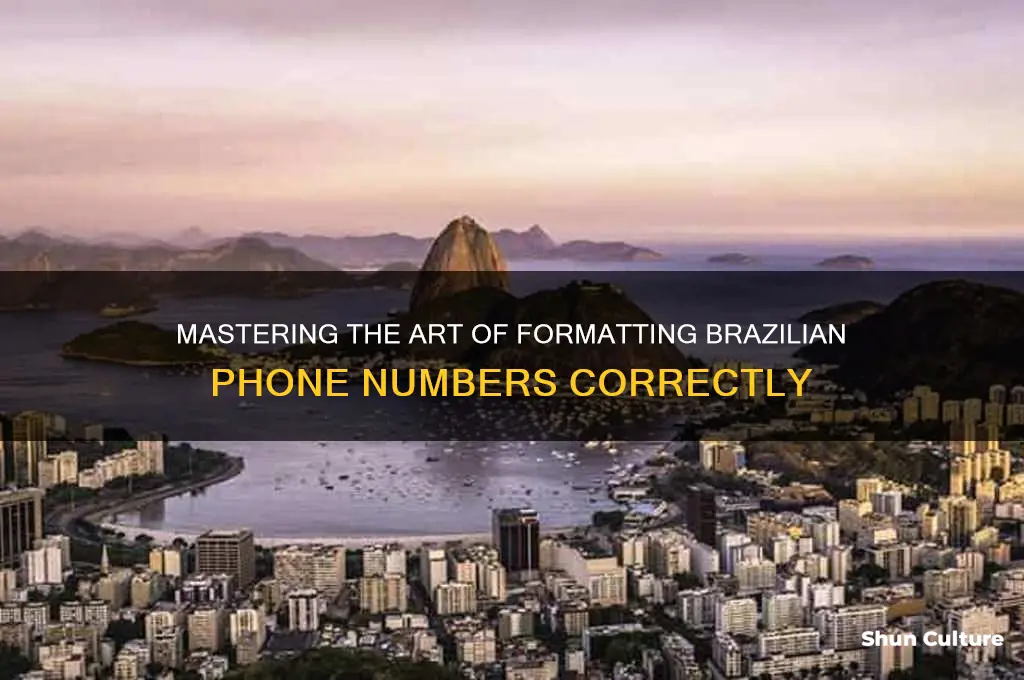 how to write brazil phone number