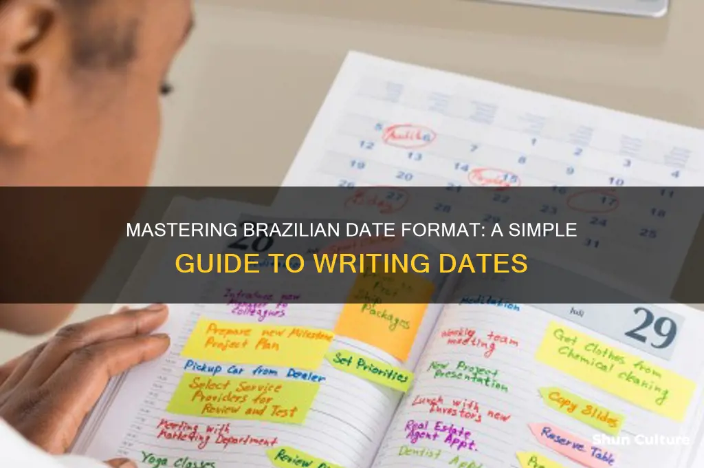how to write date in brazil