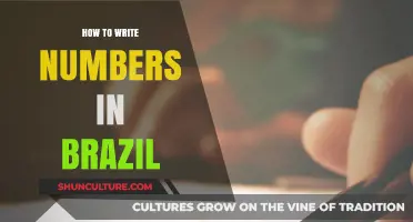 Mastering Brazilian Number Writing: A Comprehensive Guide for Beginners