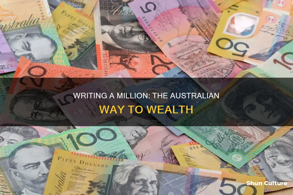 how to write one million australian dollars