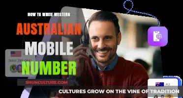 Writing Western Australian Mobile Numbers: A Quick Guide