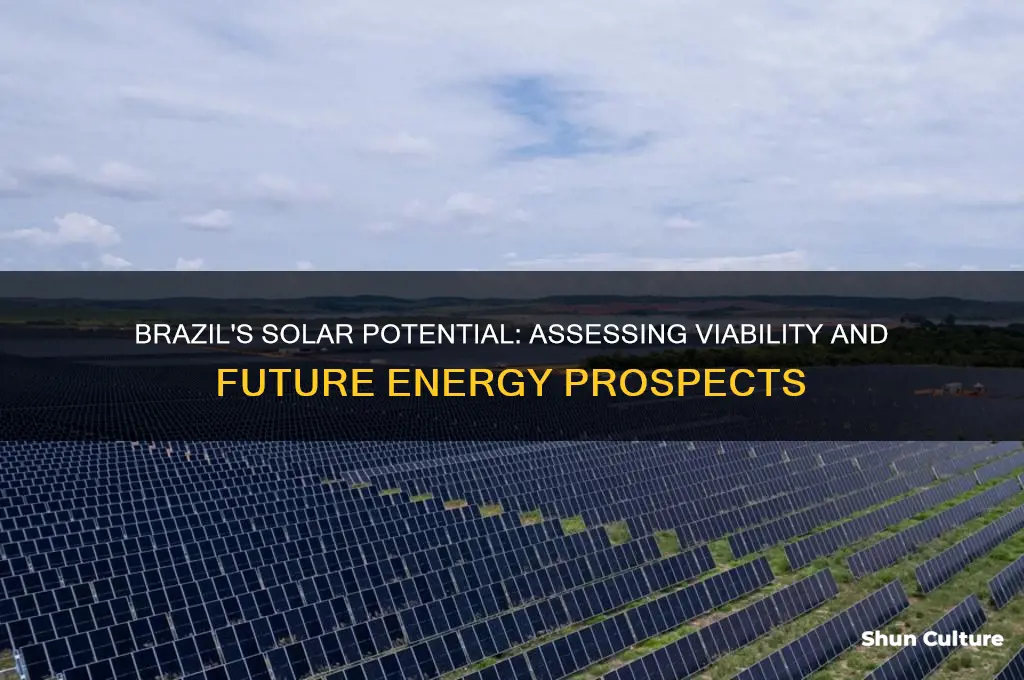 how viable is solar energy in brazil