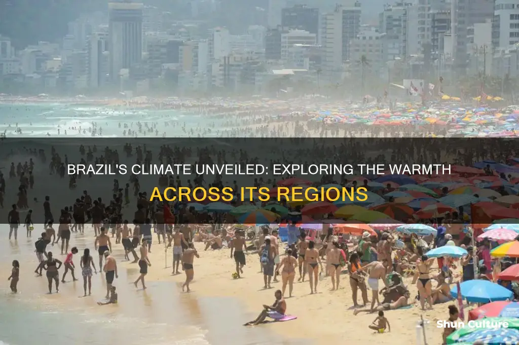 how warm is it in brazil