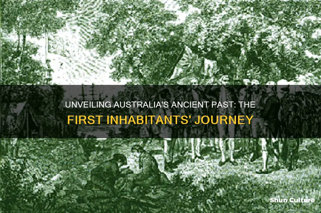 how was australia first inhabited