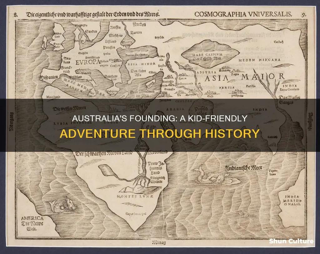 how was australia founded for kids
