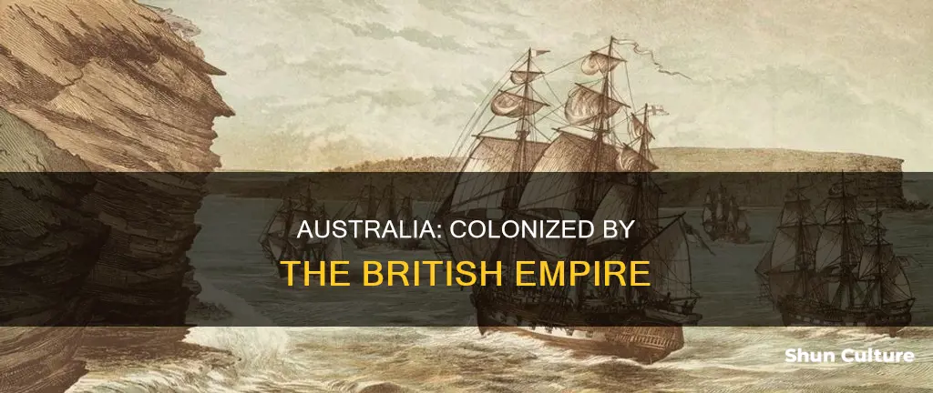 how was australia made part of the british empire