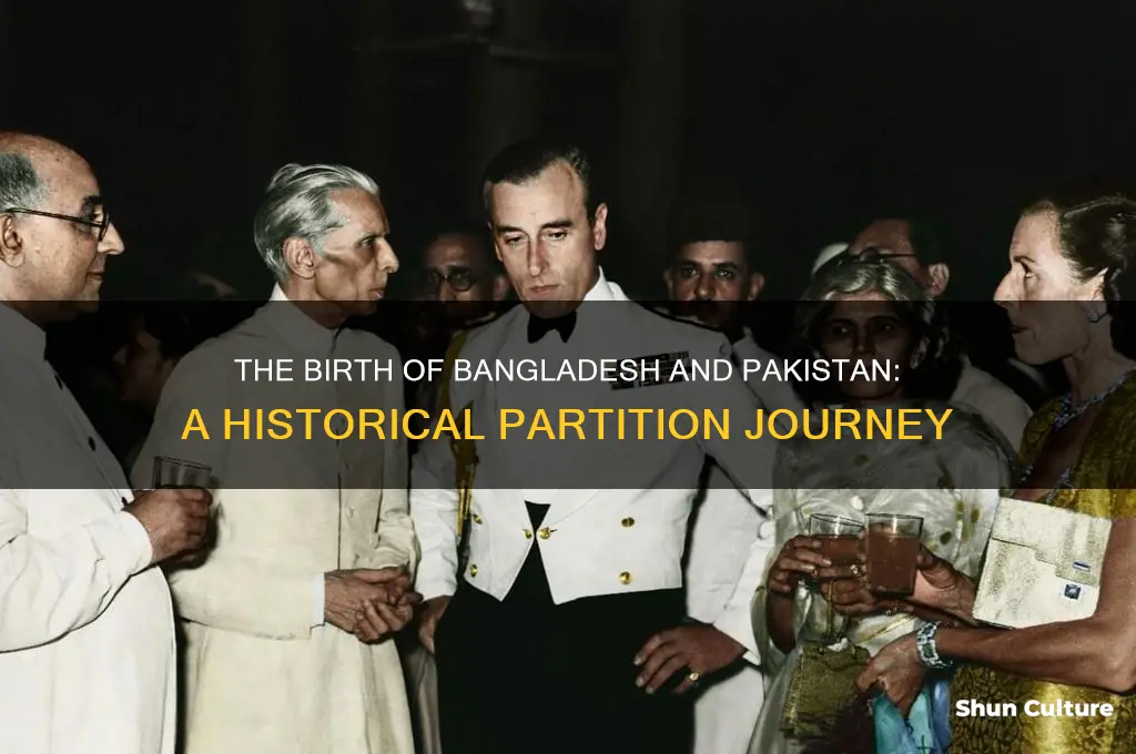 how was bangladesh and pakistan created