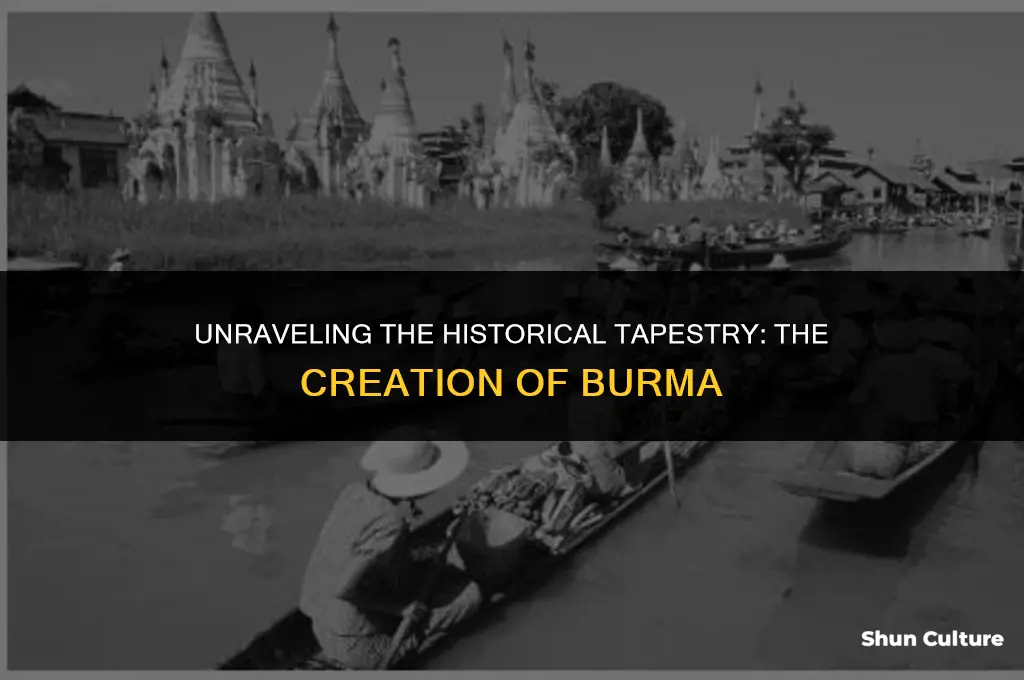 how was burma create