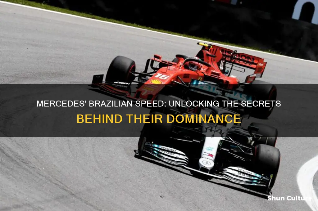 how was mercedes so fast in brazil