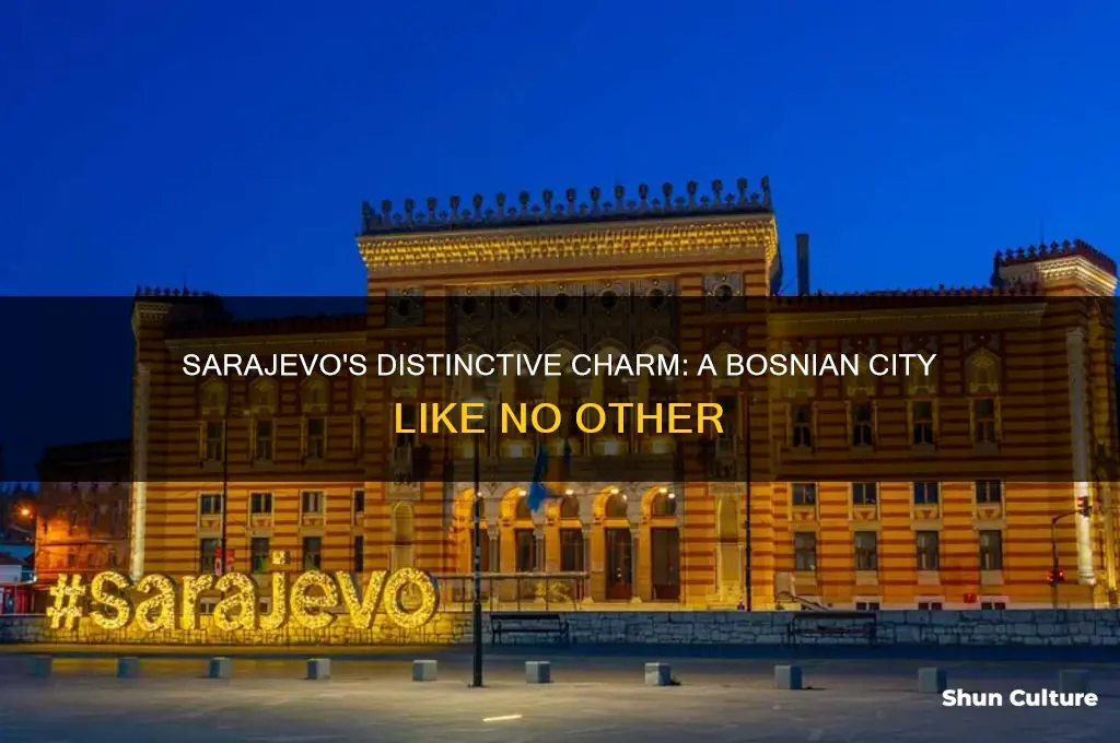 how was sarajevo unique in bosnia