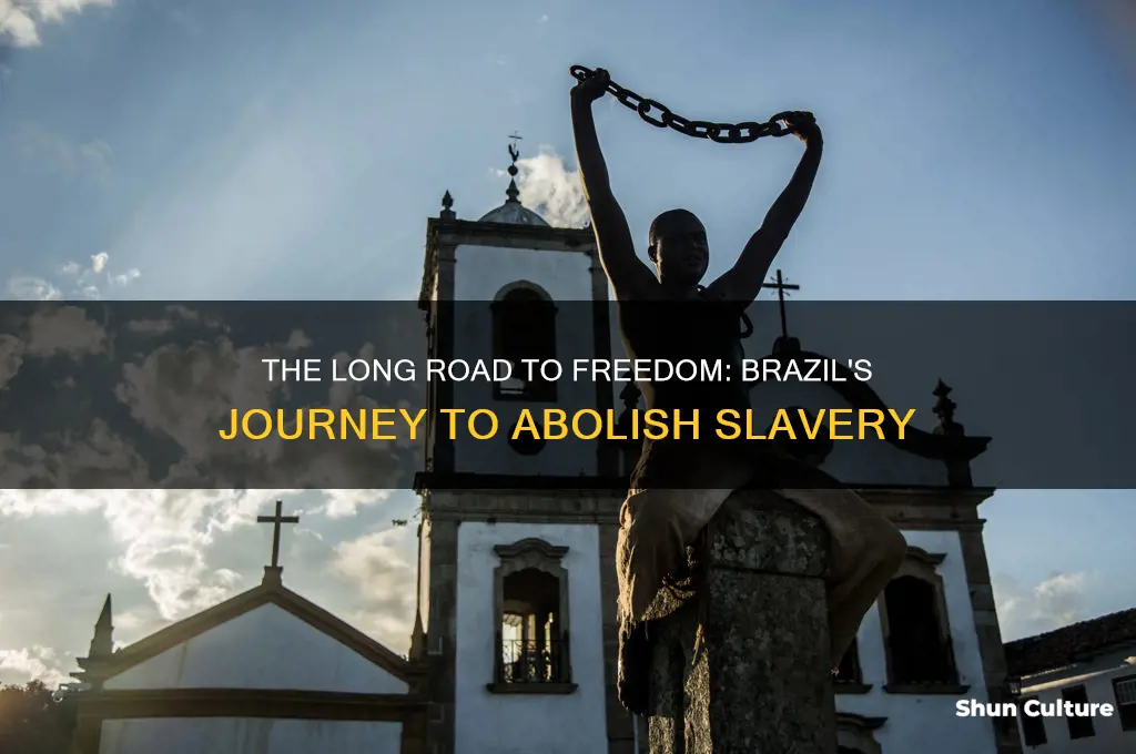 how was slavery abolished in brazil