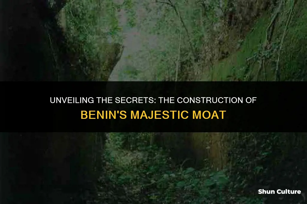 how was the benin moat built ks2
