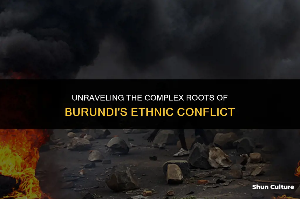 how was the ethnic conflict in burundi