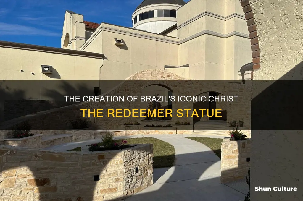 how was the statue in brazil built