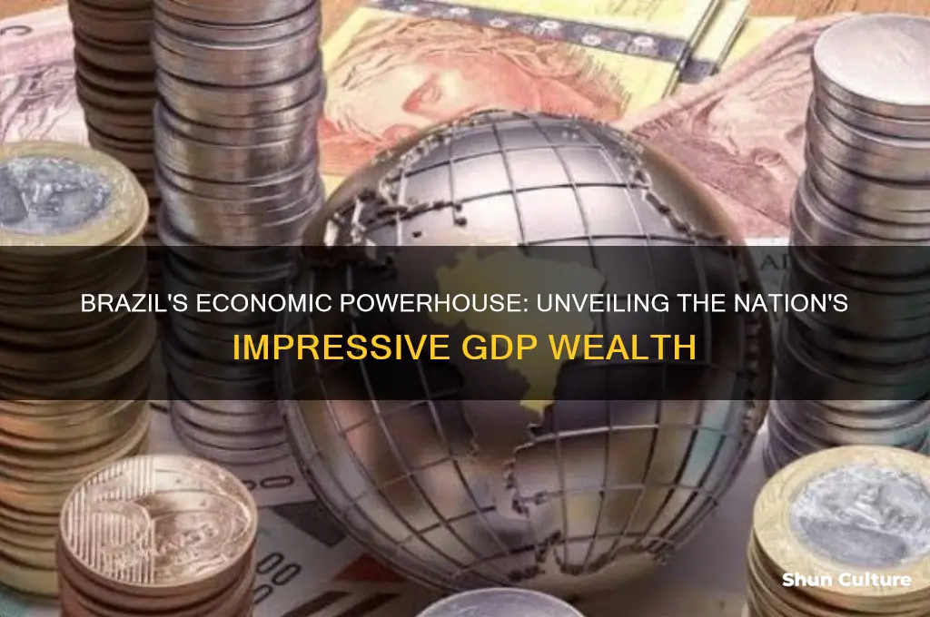 how wealthy is brazil gdp