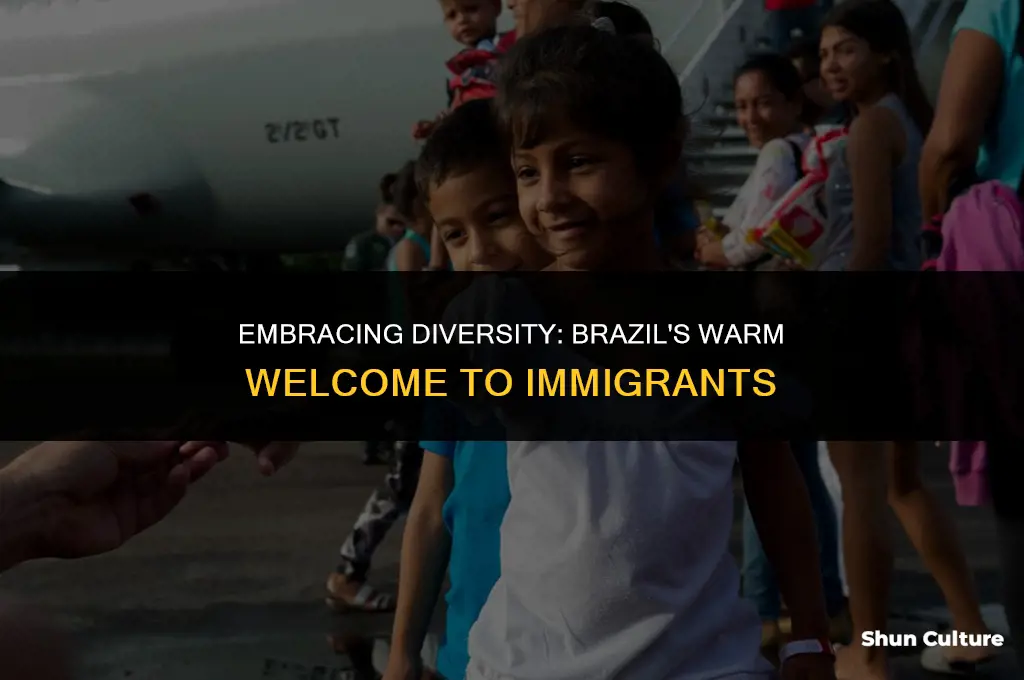 how welcoming has brazil been to immigrants