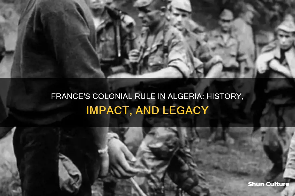 how were algeria ruled by france