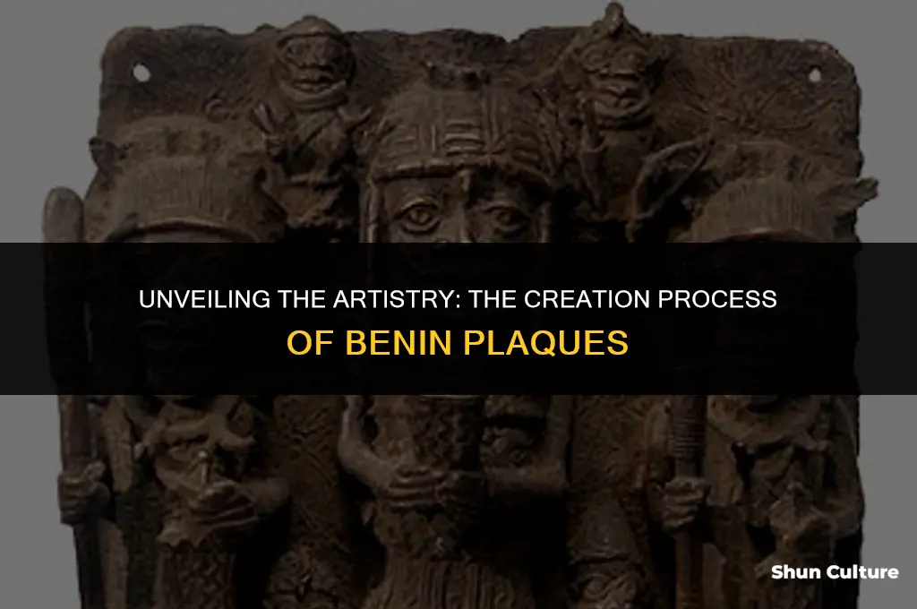 how were benin plaques created