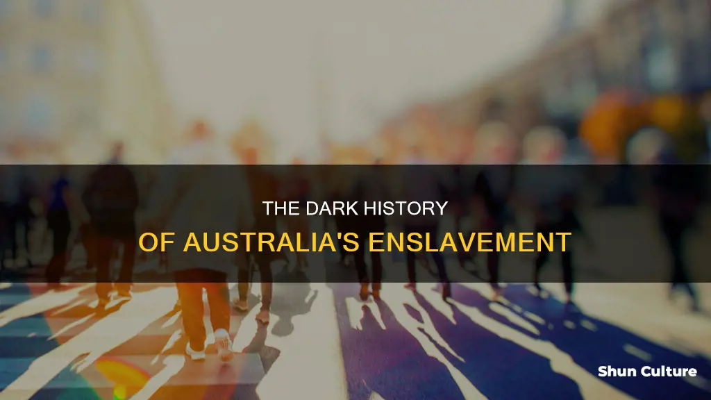 how were people enslaved in australia