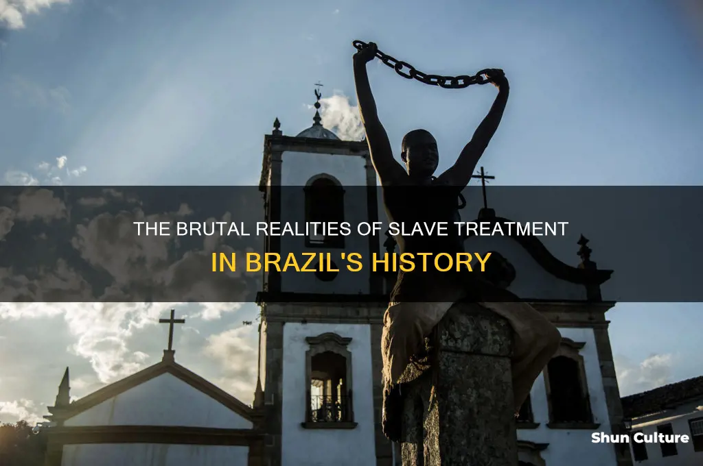 how were slaves in brazil treated