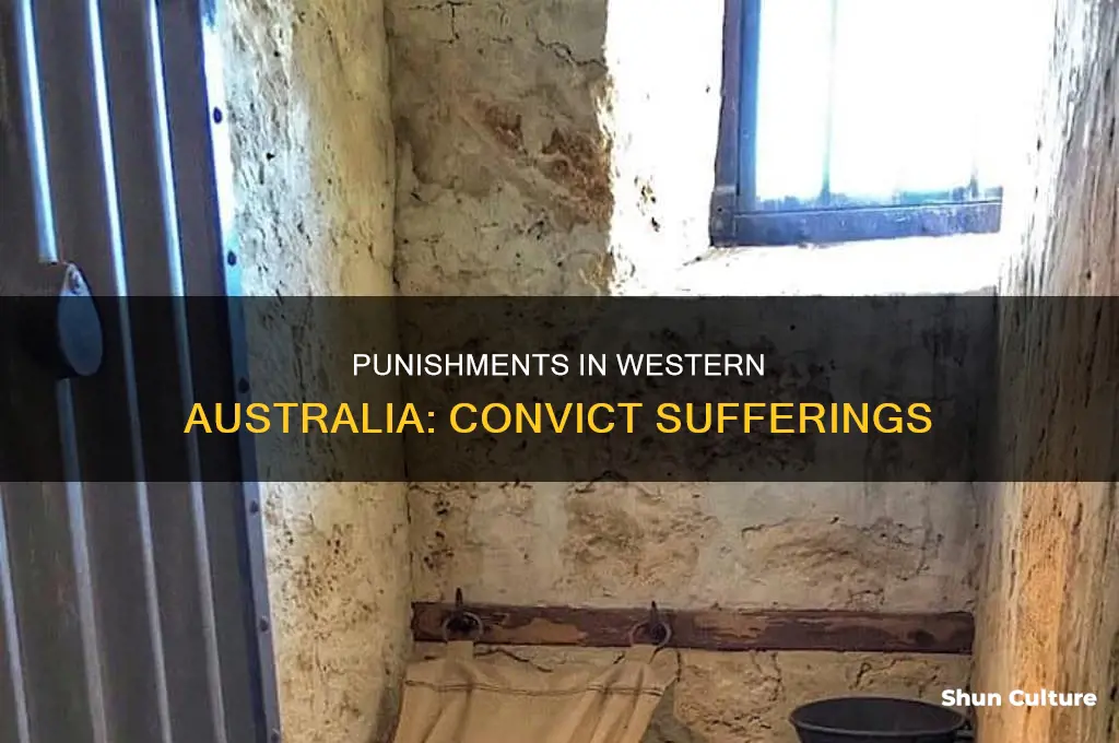 how were the convicts punished in western australia