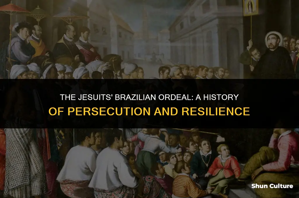 how were the jesuits treated in brazil