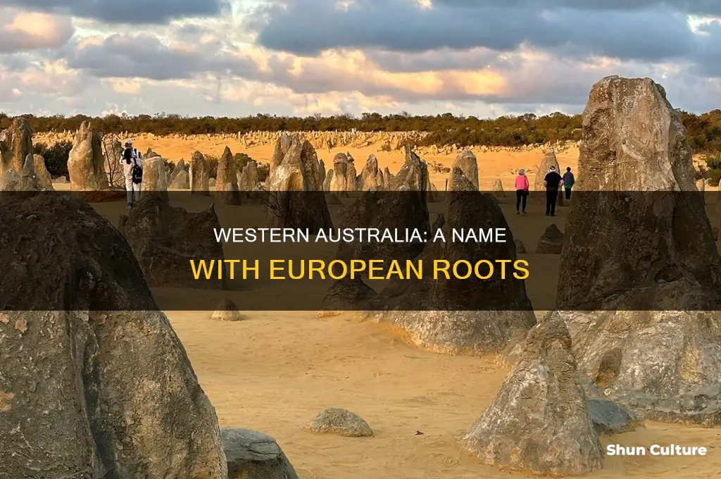 how western australia got its name