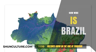 Exploring Brazil's Vastness: A Journey Across the Country's Width