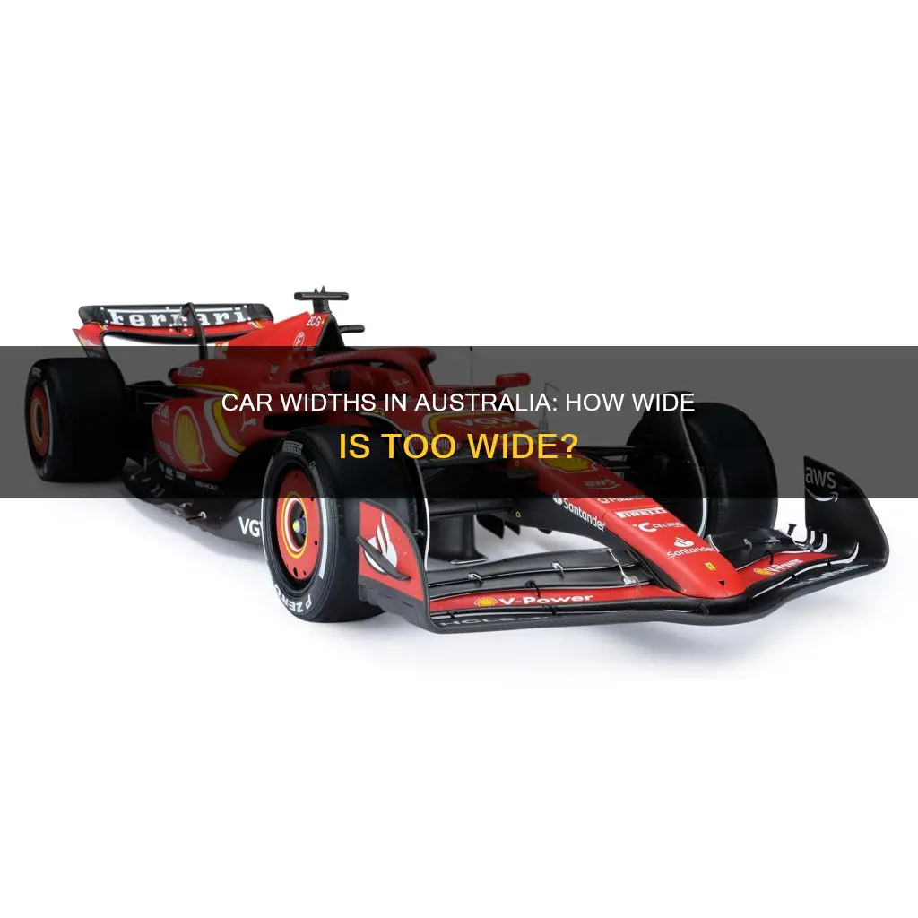 how wide is the average car in australia