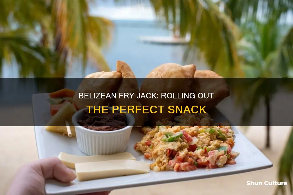 how wide to roll out belizean fry jack