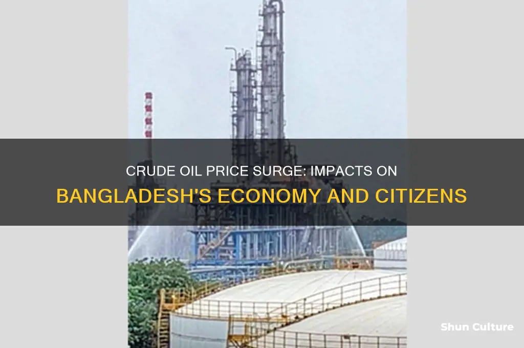 how will the rise in crude oil prices affect bangladesh