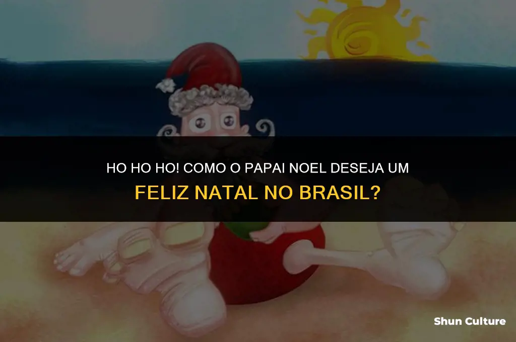 how would santa say merry christmas in brazil