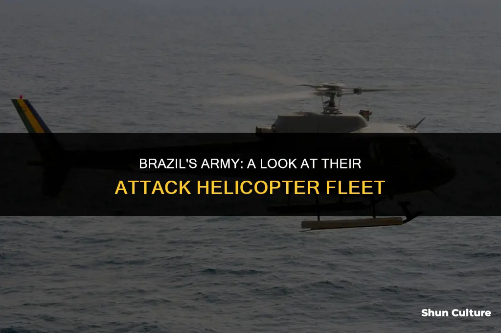 how.many attack helicoptersin brazil army
