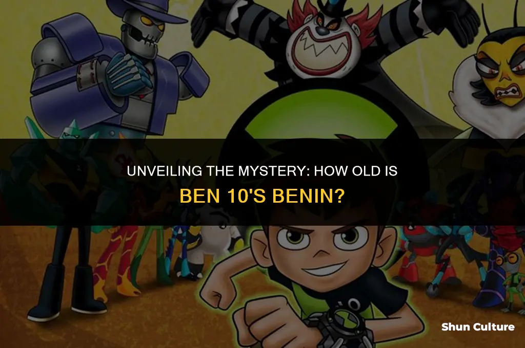 how.old is benin ben 10