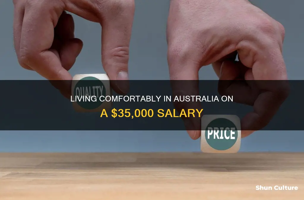 is 35000 a good salary in australia